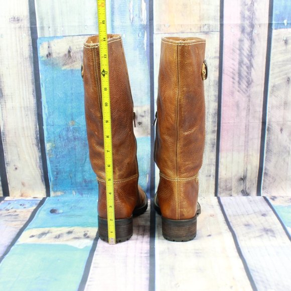 Naturalizer  Boots Brown Leather Size 7M - Picture 8 of 11